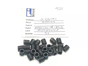 (25 PIECE LOT) NAS1130-4-20D NAS INSERTS Helicoil Threaded Insert .250 - 20X.500 - Picture 1 of 1