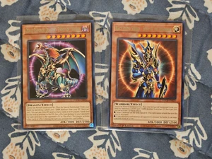 Black Luster Soldier - Envoy of the Beginning + Chaos Emperor Dragon Yugioh Set - Bild 1 von 3