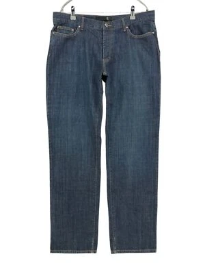 JUST CAVALLI Hommes Ittierre Regular Straight Jeans Taille W34 L34 - Photo 1/4