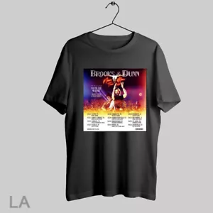 Top Brooks And Dunn Neon Moon Tour 2025 T Shirt Size S-5Xl - Picture 1 of 3