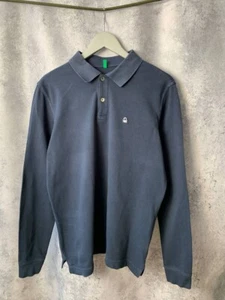 United Colors Of Benneton Polo Long Sleeve Jumper Sweater size Large - Picture 1 of 14