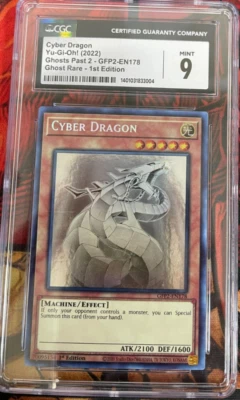 Cyber Dragon (Ghost Rare) - Ghosts From the Past: The 2nd Haunting - CGC 9 Mint - Image 1 of 3