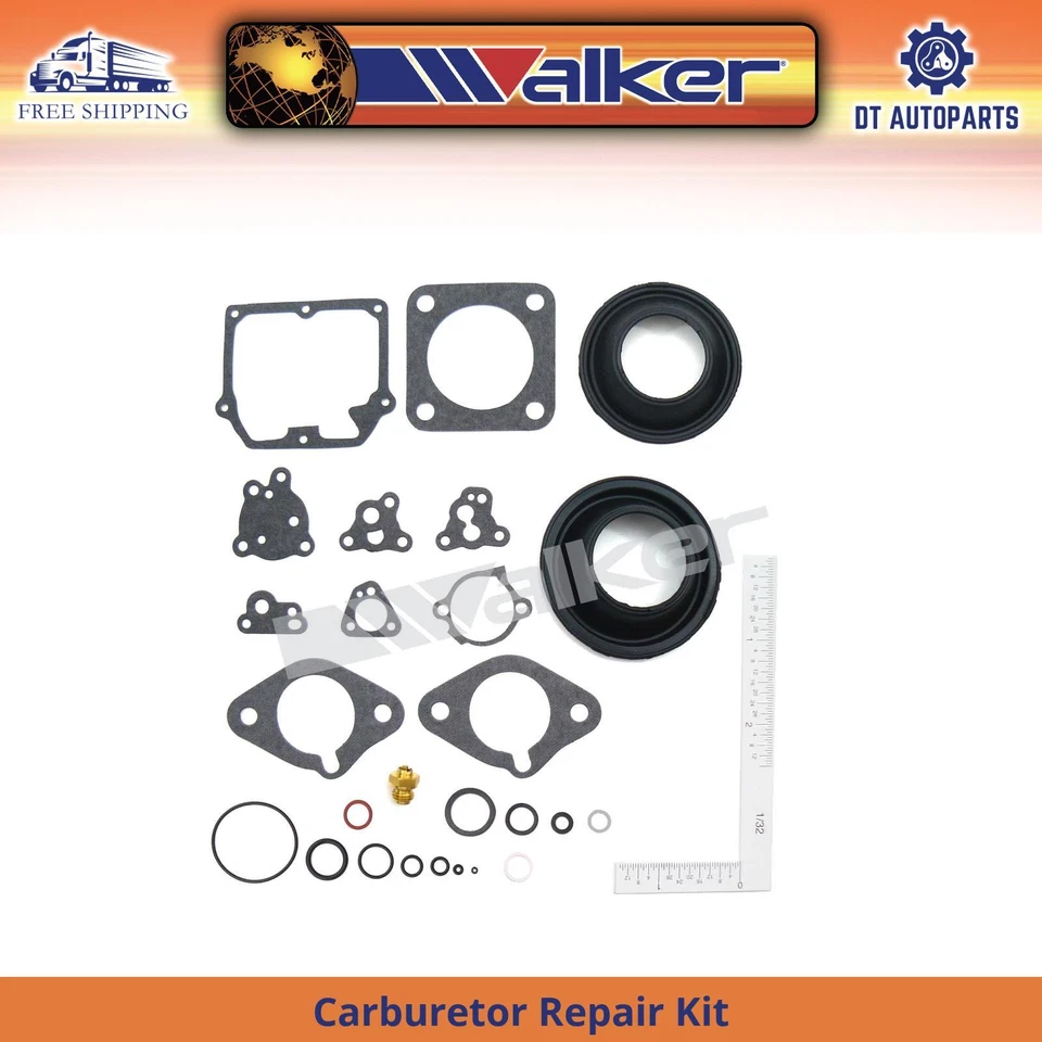 For 1968-1973 Saab Sonett Carburetor Repair Kit Walker  1969 1970 1971 1972 - Image 1 of 1