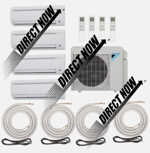 DAIKIN Dual (4 Zone) 4MXS Air Conditioner Heat Pump Mini Split System 36,000 BTU - Picture 1 of 1