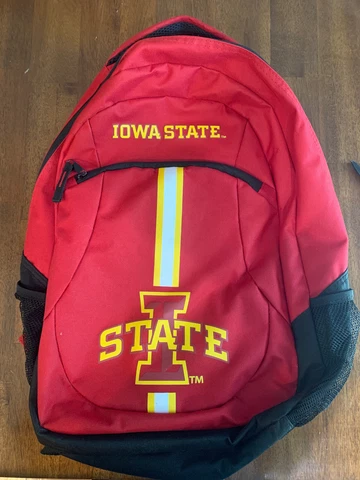 Iowa State Cyclones Backpack Red Cover