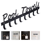  Towel Hook Outdoor Hooks for Bathroom Wall Mounted Wrought Iron