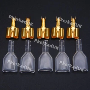 200-tlg 3,9mm Rundsteckhülsen Set Steckverbinder für Motorrad Auto - Bild 1 von 6