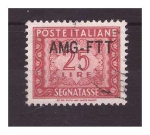 Trieste A - 1954 Porto 25 Livre n° 25A Gebraucht - Bild 1 von 2