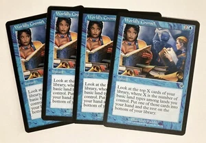 Worldly Counsel (4) Invasion NM MTG Magic the Gathering - Picture 1 of 2