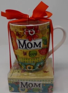 Divinity Boutique Keramikbecher & Notizblock Geschenkset Mama mehrfarbig *SKU-13* - Bild 1 von 2