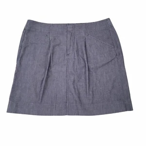 Ann Taylor Pencil Skirt Women Size 6 Short Blue Pin Stripe - Stretch - Pockets - Bild 1 von 7