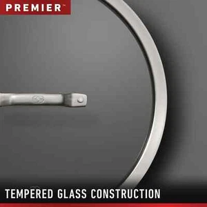Neu Calphalon Hartglas Deckel für 12" Premier Edelstahl Bratpfanne - Bild 1 von 1