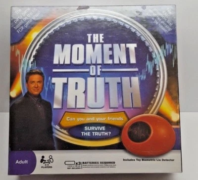 Selchow & Righter The Moment Of Truth Lie Detector Game - Batteries included! - Image 1 of 2