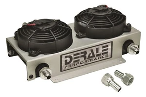 Remote Oil Cooler -8AN w/ Fan DERALE 15840 - Picture 1 of 1