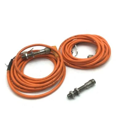 2x Pepperl+Fuchs NJ1,5-8GM40-E-V1 Inductive Proximity Sensor Switch NPN NO 1.5mm - Image 1 of 4