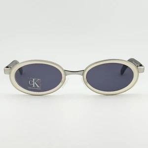 VINTAGE CALVIN KLEIN Sunglasses CK 1015 Col.29 Size: 49mm Italy Frame Steampunk - Picture 1 of 14