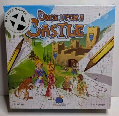Настольная игра Once Upon A Castle синий оранжевый 2018 семейный рулон и рисунок для письма - Изображение 1 из 4