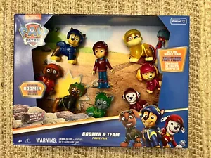 ๐พ PAW PATROL: Boomer & Team 8-Figure Pack Rescue Wheels! NEW - Picture 1 of 2