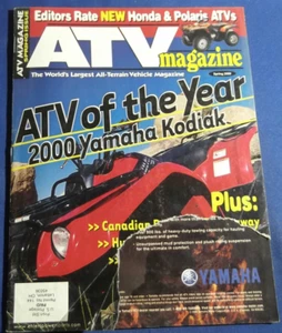 ATV MAGAZIN - FRÜHLING 2000 YAMAHA KODIAK POLARIS BEWERTUNG SCRAMBLER XPEDITIO - Bild 1 von 6