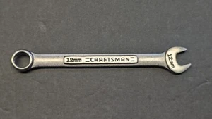 Craftsman NOS Metric Satin Combination Wrench, 6pt, USA 12mm - Part # 42869 - Picture 1 of 2