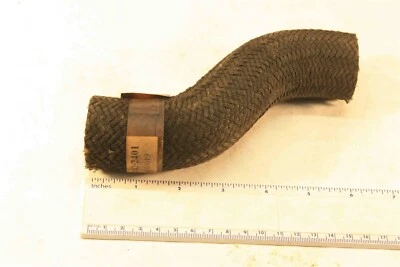 Top Radiator Hose 21501-A0600   for DATSUN 510 L16   1968-1973    Fabric Covered - Image 1 of 4