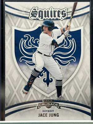 2024 Panini Crusade Jace Jung Squires #33 Detroit Tigers - Image 1 of 2