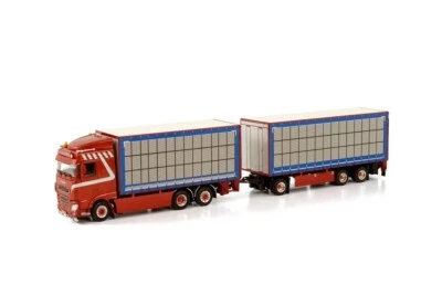 DAF XF SC  Riged Box Combi    Tijs de Koning WSI Models  01-3858 1:50 - Bild 1 von 3
