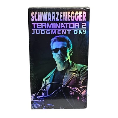 Terminator 2: Judgment Day VHS Tape Sealed Hologram Cover 1999 - Image 1 of 4