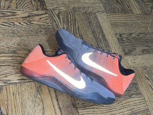 kobe 11 red and black