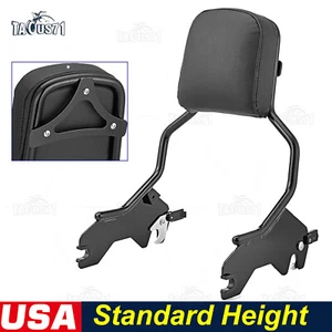 For 18-UP Harley Sport Glide Low Rider Passenger Sissy Bar Quick Detach Backrest - Bild 1 von 7