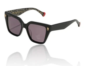 Gafas de sol Camilla Bottomless Brunch | negras, leopardo, acetato, gran tamaño, ojo de gato - Imagen 1 de 5