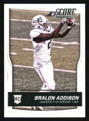 Bralon Addison 2016 Score #376 FOOTBALL Card - Image 1 of 2