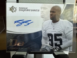 2008 SP - Rookie Signatures Lawrence Jackson #170 (AU, RC) - Foto 1 di 2