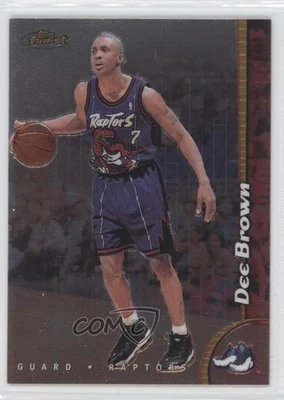 1998-99 Topps Finest No-Protector Dee Brown #153 - Image 1 of 2