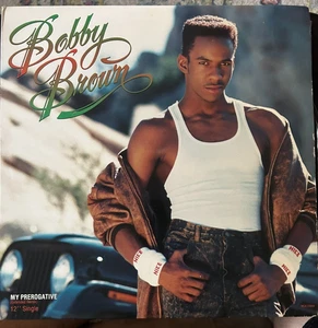 Bobby Brown "My Prerogative" 12" Vinyl Record SINGLE - Picture 1 of 4