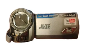 JVC Everio S GZ-MS230 Memory Camera 45x Zoom Bonus Bag And 2GB Kigston SD Card - Picture 1 of 6