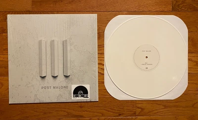 Post Malone - White Iverson / Too Young 12" 2016 Record Store Day White Marble - Image 1 of 4