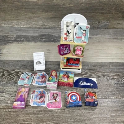 Zuru Disney Store Lot of 14 Marvel Star Wars Princess MIX Mini Brands With Stand - Image 1 of 4