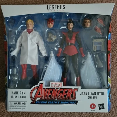 Marvel Legends Giant Man and Wasp paquete de 2 2024 Beyond Earth's Mightiest Foto 1 de 2