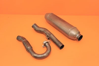 2007-2009 RMZ250 RMZ 250 FMF 4.1 Titanium Power Bomb Exhaust Header Muffler Pipe - Image 1 of 4