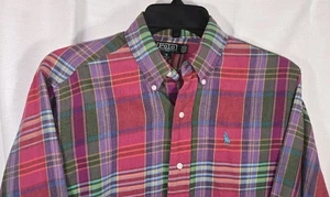 Polo Ralph Lauren Hemd Jugend Kinder 18 (XL) kariert langarm natur Stretch - Bild 1 von 10