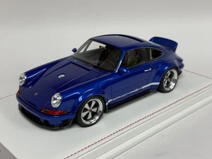 1/18 Ivy Models Porsche 911 Singer DLS in Blue / White Accent Leather 20 pcs - Picture 1 of 7