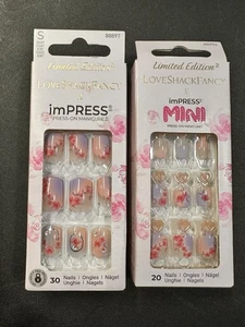 Kiss ImPRESS LoveShackFancy Mini Press-On Sunkissed Peach Mom & Daughter Duo - Bild 1 von 1