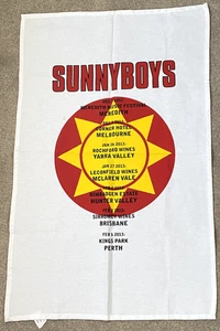 SUNNYBOYS - 2012 / 2013 tour tea towel - Foto 1 di 1