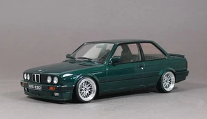 BMW 325i E30 M-Paket 1 grünmetallic BBS Le Mans Alufelgen 16 Zoll Umbau 1/18 - Bild 1 von 4