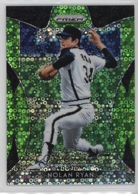 Panini Prizm Tier III 2019 lima verde donut circle/199 Nolan Ryan #261 Salón de la fama Foto 1 de 2