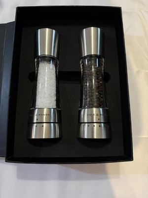 Cole & Mason Derwent Stainless Steel Salt & Pepper Mill Set H59408GUSA