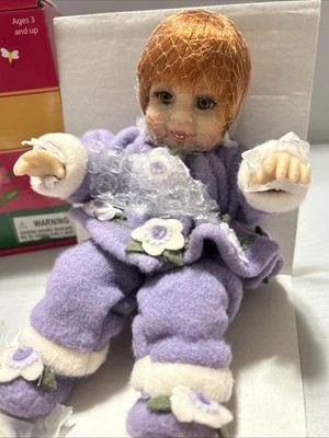 Baby a Blossom Pansy Blossom Porcelain Doll Certified Authentic Marie Osmond - Image 1 of 4