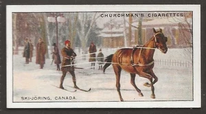 KIRCHENMANN - SPORT & SPIELE IN VIELEN LÄNDERN 1929 - #04 - SKIJÖRING - KANADA  - Bild 1 von 2