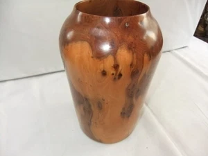 Cuenco de madera rústico vintage altura 12 cm x 22 cm - Imagen 1 de 9